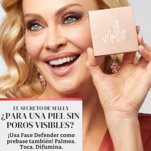 Vista 6 de Mally Beauty Evercolor Poreless Face Defender - Imprimación o polvo fijador