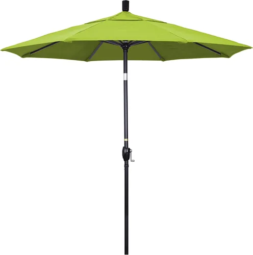 Vista 14 de California Umbrella 7.5' paraguas redondo de aluminio del mercado, elevación de la manivela