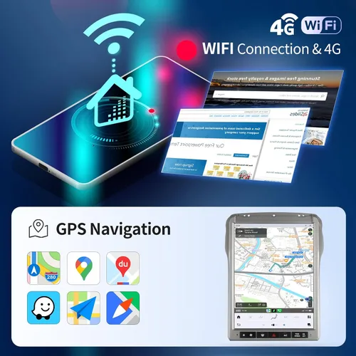 Vista 8 de Qualcomm - Radio de coche para Ford F250 F350 F450 2013 2014 2015 2016 SYNC2 estéreo Android 13 reemplazo Carplay Android actualización automática