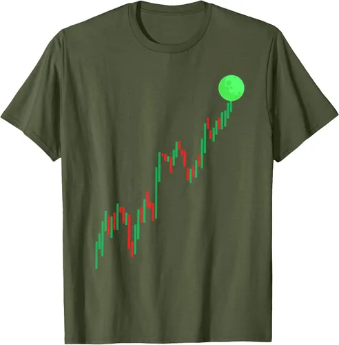 Vista 50 de Cute Stock Trading Design for Men Women Stock Market Trader T-Shirt Asphalt Grey