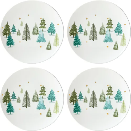 Vista 14 de Lenox 895171 Balsam Lane - Juego de sal y pimienta de muñeco de nieve, 2 piezas, alojamiento navideño y festivo