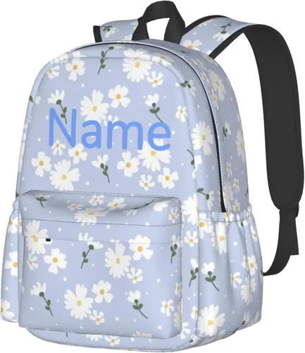 Vista 10 de SUPLUCHOM Mochila escolar vintage con hojas mágicas de hongos y bosques, mochila casual para hombres y mujeres, bolsa de poliéster para laptop