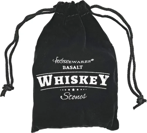 Vista 3 de Southern Homewares - Juego de 9 enfriadores de basalto con bolsa de almacenamiento, perfecto para whisky, cócteles y otras bebidas