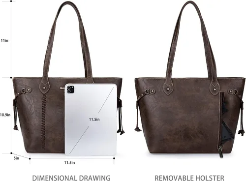 Vista 4 de Montana West Tote Bags for Women Shoulder Purses and Handbags Top Handle