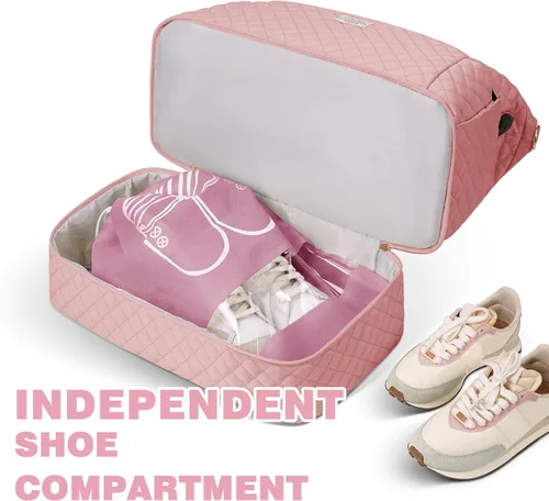 Vista 5 de Bolsos Weekender para mujer, Rosado