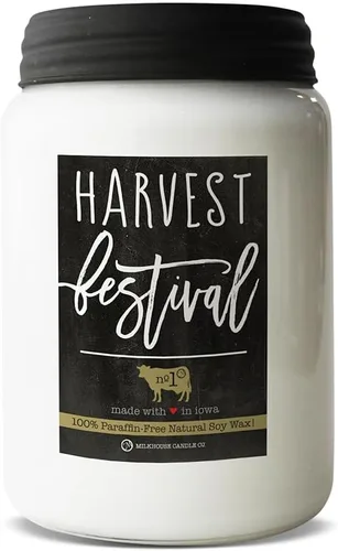 Vista 51 de Milkhouse Candle Company Apple Strudel - Vela de soja – Canela Manzana Aroma de vainilla – Tarro de crema de 5 onzas con tapa, más de 35 horas