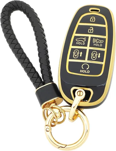 Vista 52 de Funda para Llavero de Coche Llavero Funda de Llave de TPU Suave Carcasa de Protección Portallaves Accesorios