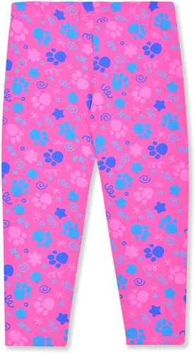 Vista 5 de Nickelodeon Blue's Clues - Conjunto de camisa y leggings de manga larga para niña, color rosablanco