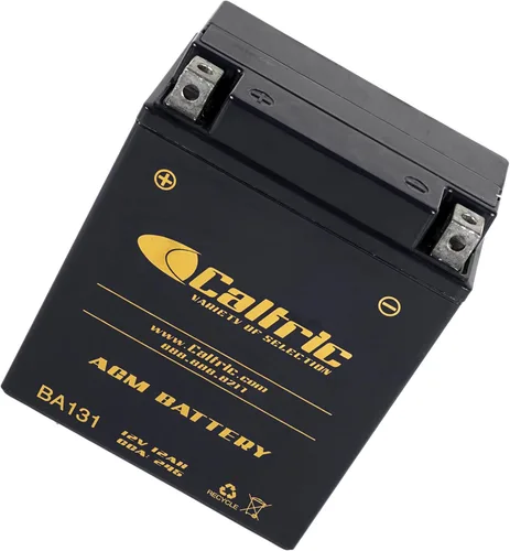 Vista 7 de Caltric Agm - Batería compatible con Yamaha Big Bear 350 Yfm350Fw 4Wd 1999