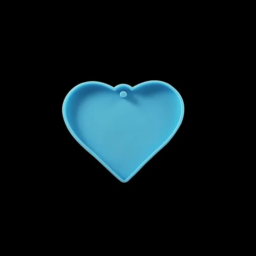 Vista 12 de 1 molde de resina epoxi con letras de mamá papá, moldes de silicona para colgantes de corazón, molde de fundición para herramientas de fabricación