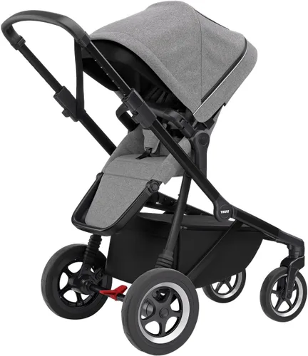 Vista 2 de Thule 11000021 Sleek Gris Melange/Negro