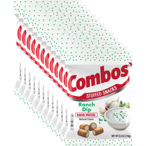 Vista 11 de COMBOS Cheese Snacks - Paquetes de bocadillos de queso nacho, aperitivo de galleta horneada, bolsa a granel de 6.3 onzas (paquete de 12) Easy