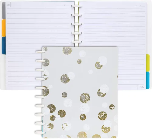 Vista 36 de Talia - Cuadernos de notas con tapas, planificador, personalizables, (Rosa de los 90, Junior (5.5 pulgadas x 8.5 pulgadas))