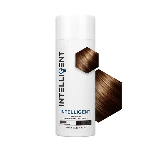 Vista 7 de INTELLIGENT - Fibras voluminizadoras de precisión para el cabello fino - Negro natural Cobertura indetectable para hombres y mujeres 6 tonos