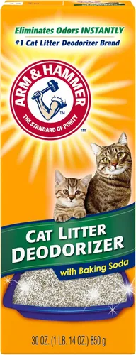 Vista 8 de ARM & HAMMER Desodorizador de arena para gatos Double Duty, 20 onzas, paquete de 6