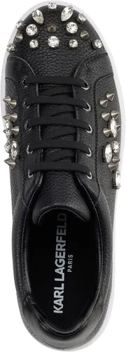 Vista 4 de Karl Lagerfeld Paris Botines clásicos Mayde de piel con suela de lengüeta para mujer