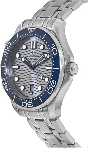 Vista 3 de Omega Seamaster - Reloj automático para hombre con esfera gris 21030422006001 Gris