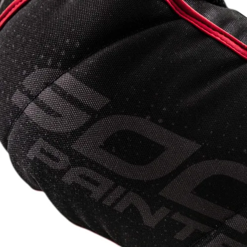 Vista 5 de Social Paintball SMPL - Almohadillas de protección para brazo y codo, color negro y rojo