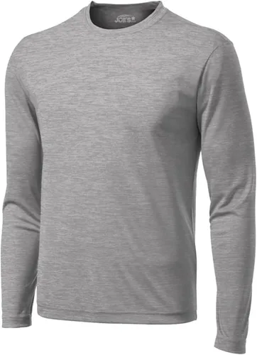 Vista 4 de DRI-Equip - Camisas de manga larga para deporte, disipa la humedad. Blanco