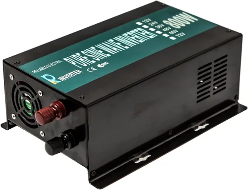 Vista 7 de WZRELB Pantalla LED duradera de potencia completa completa 800W Inversor solar de onda sinusoidal pura 12Vdc a 120Vac, (RBP80012B1)