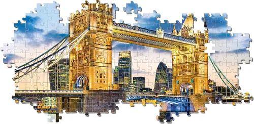 Vista 3 de Clementoni 32563 HQC 2000pc Puzzle-Tower Bridge al atardecer