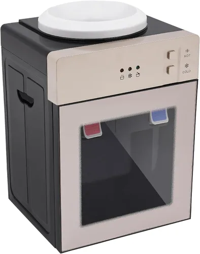 Vista 8 de Top Loading Dispensador de enfriador de agua para encimera, dispensador de agua caliente y fría de 4.2 galones, dispensador de agua independiente