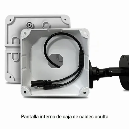 Vista 5 de OOSSXX Caja de conexiones universal de la cámara de seguridad del ABS