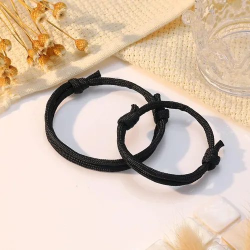 Vista 3 de PINKDODO Pulsera para el primer día de escuela, regalos de regreso a clases, pulseras para mamá e hijo