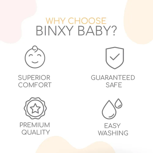 Vista 5 de Binxy Baby Funda para silla alta 2 en 1 y funda para carrito de compras para bebé, funda cómoda para carrito de comestibles, funda de carrito