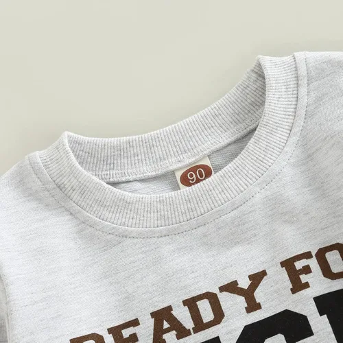 Vista 192 de Disfraz de Halloween para bebé, sudadera de calabaza con cuello redondo, suéter de manga larga, ropa de otoño
