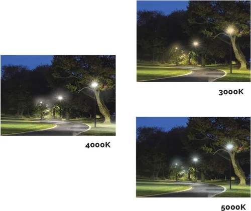 Vista 2 de Satco S13143 Hi-Pro CCT seleccionable 3000K/4000K/5000K lámpara LED con puerto de sensor, reemplazo HID, 80 vatios