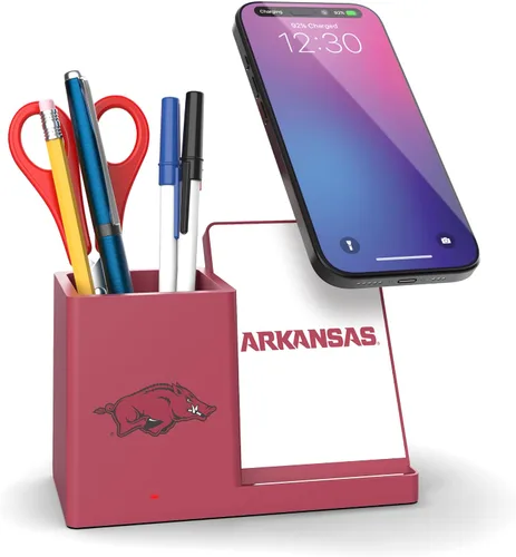 Vista 27 de SOAR NCAA - Soporte de carga inalámbrico unisex para teléfono celular y organizador de escritorio Color del