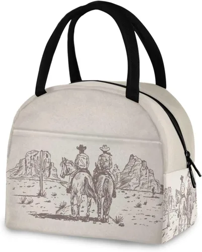 Vista 19 de Bolsa de almuerzo Axolotl para mujeres, hombres y niños, lonchera aislada reutilizable para oficina, trabajo, escuela, picnic, caminata Reusable