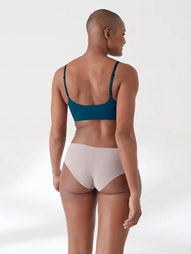 Vista 2 de True & Co - Brasier True Body con tirantes ajustables y cuello redondo para mujer