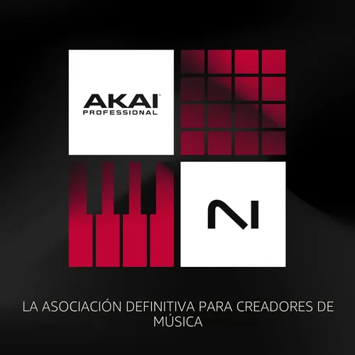 Vista 8 de Akai Professional MPK Mini Plus - Controlador de teclado MIDI USB con 37 teclas mini, 8 almohadillas MPC, secuenciador, E/S MIDI/CV/Gate, software
