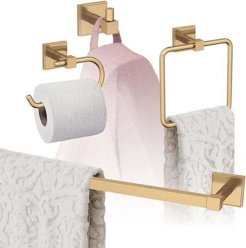 Vista 17 de Amerock Níquel cepillado Appoint 5 piezas Juego de accesorios de baño