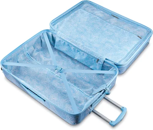 Vista 2 de AMERICAN TOURISTER Disney Hardside Luggage with Spinner Wheels, Light Blue, Carry-On 21-Inch