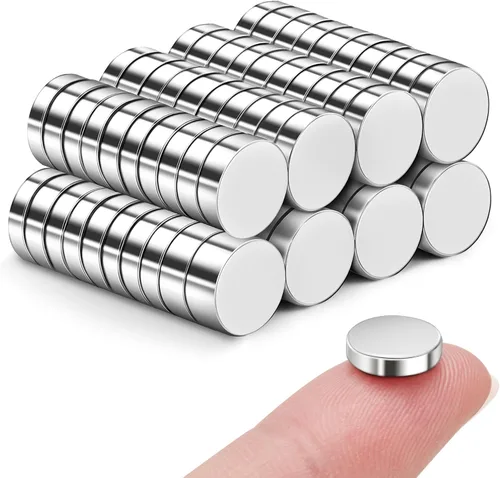 Vista 16 de SMARTAKE 45 piezas de imanes para refrigerador, imanes pequeños redondos de 6x2mm para nevera, imanes de neodimio premium multiusos para oficina