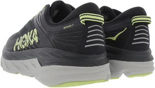 Vista 2 de HOKA ONE ONE Bondi 7 - Tenis de correr para hombre, NegroBlanco