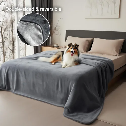 Vista 8 de Bedding Aid-Manta de franela impermeable para la intimidad de la cama, manta para momentos de amor y placer para adultos, 100% a prueba de fugas