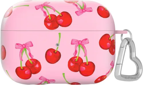 Vista 55 de Velvet Caviar Funda compatible con AirPods Pro de 2ª y 1ª generación, bonita funda protectora dura para mujer, diseño de lunares azules y aguamarina