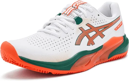 Vista 12 de ASICS Zapatillas de tenis Gel-Challenger 15 para hombre Blanco/pino brumoso