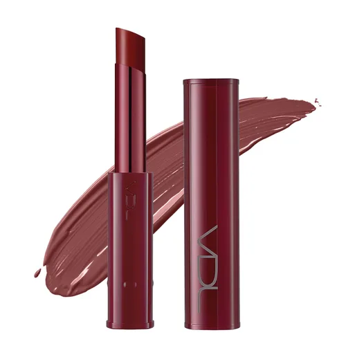 Vista 9 de VDL Lip Stain Comfort Slip Lipstick 13, Cafe Romano, lápiz labial ligero, mate y suave para una comodidad sin esfuerzo. Color de labios vibrante