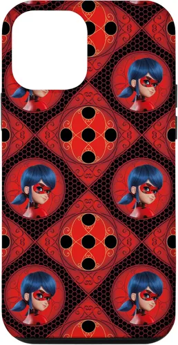 Vista 16 de Miraculous Ladybug and Cat Noir The Movie LB Pattern Case para iPhone 17