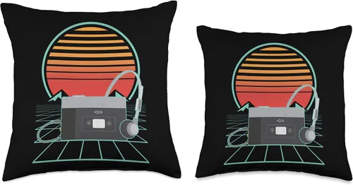 Vista 3 de Retro Walkman Iconic Fashion 90s Gift Themed Party Cinta retro para la vieja escuela, reproductor de casete de los años 80 y 90, almohada caminante