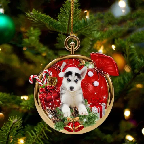 Vista 53 de Nazenti Adorno personalizado de bola de Navidad de pastor australiano – Adorno de perro personalizado para amantes de las mascotas, colgante