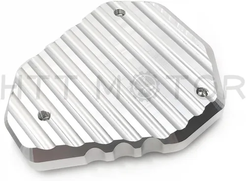Vista 5 de XKMT- Soporte lateral para Kawasaki Versys 650 2015 2016 2017 2018, color plateado