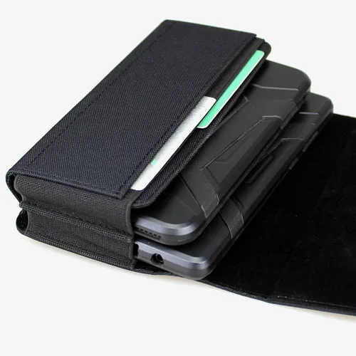 Vista 6 de Funda Doble para 2 Teléfonos con Clip de Cinturón, Estuche para iPhone (17 16 15 14 13 12 11) Pro Max/Plus, Samsung Galaxy (S25 S24 S23 S22 S21 S20)