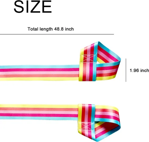 Vista 3 de Roller Skate Leash Adjustable Snowboard Boots Carrier Strap Fashionable Skate Transport Strap Resuable Shoulder Sling Leash for Ice Skates