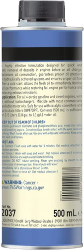 Vista 2 de Liqui Moly Pro-Line Engine Flush 500 ml Aditivo para aceite SKU: 2037